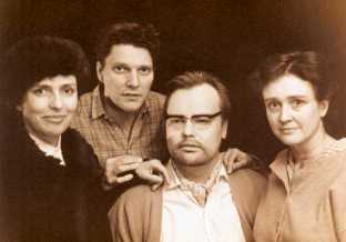 vasemmalta: Tarja Koskela, Jorma Hellström,  Mikko Boström,  Riitta Selkälä